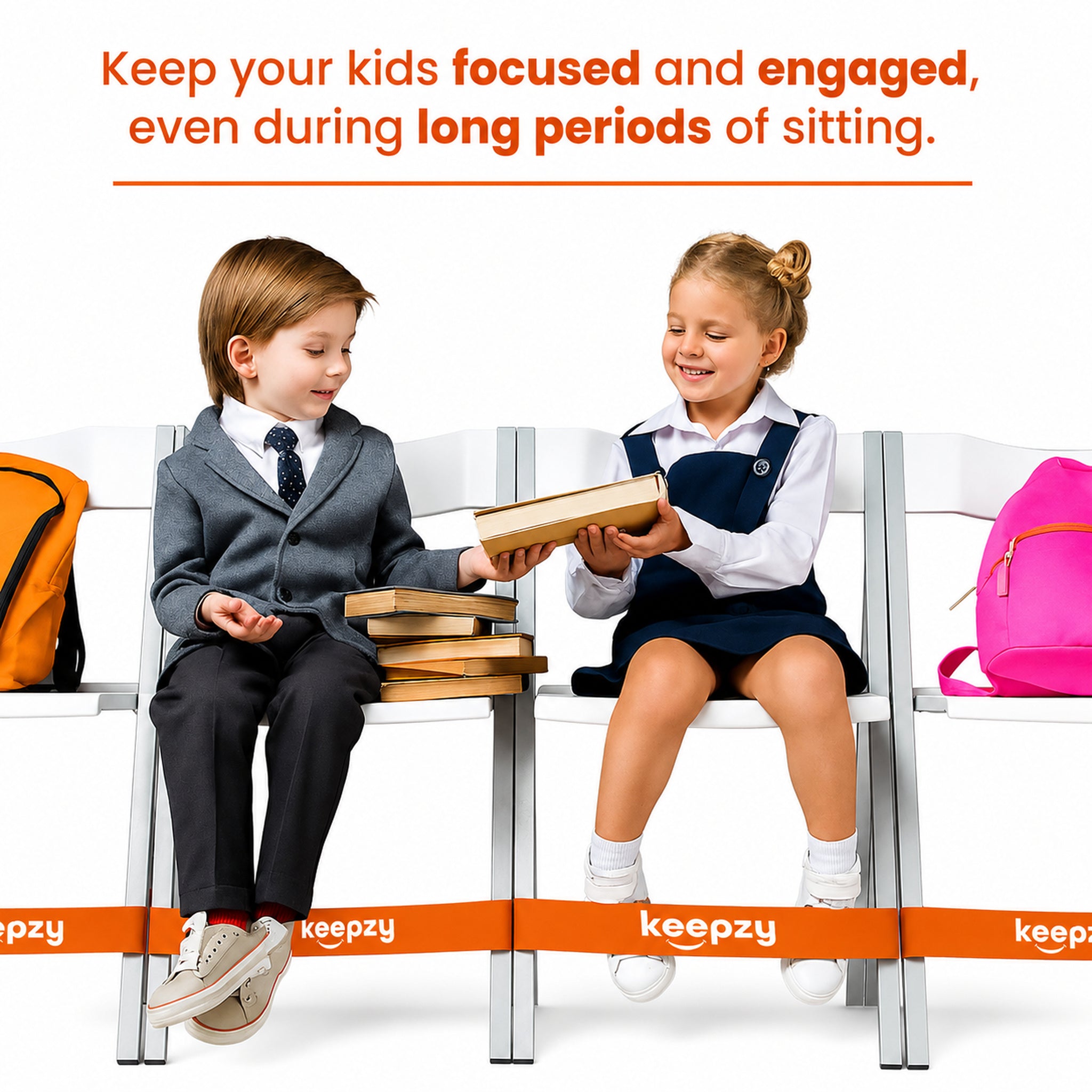 Chair Bands, Anti Slip Chair Bands for Kids with Fidgety Feet