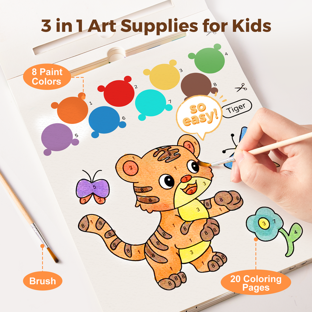 Jarmelo - Paint with Water Books - Animals