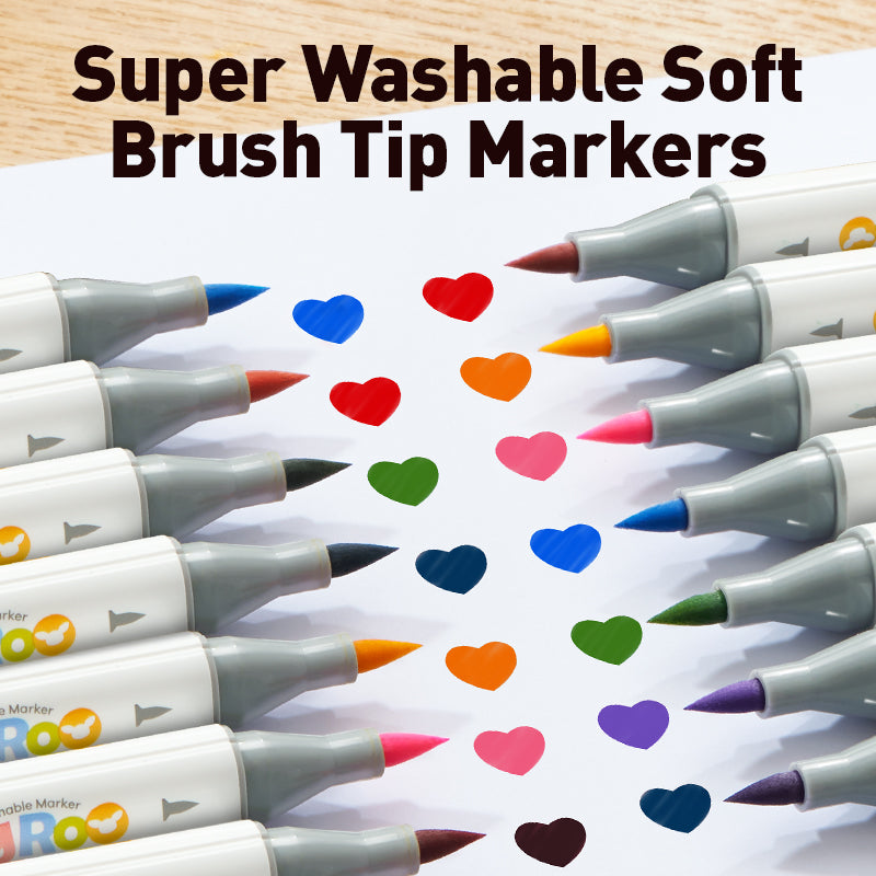 Jarmelo - Dual-Tip Washable Markers (24 Ct.)