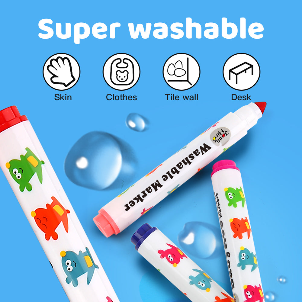 Jarmelo - Washable Markers Baby Roo (12 Ct.)