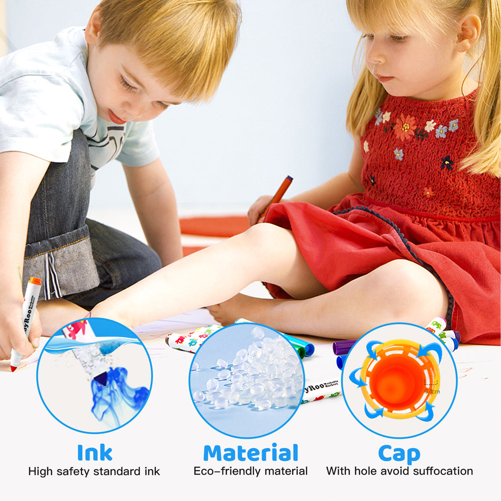 Jarmelo - Washable Markers Baby Roo (12 Ct.)