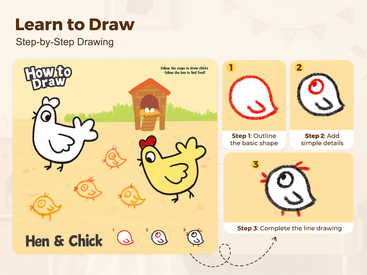 Jarmelo - Play & Learn  Activity Coloring Book - Animals & Vehicles