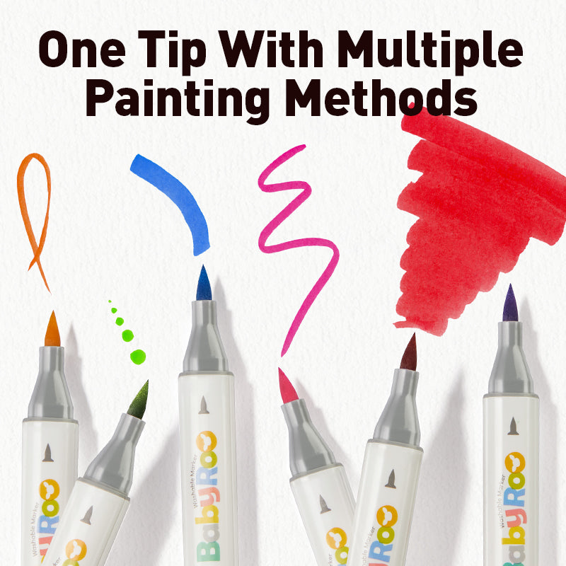 Jarmelo - Dual-Tip Washable Markers (24 Ct.)