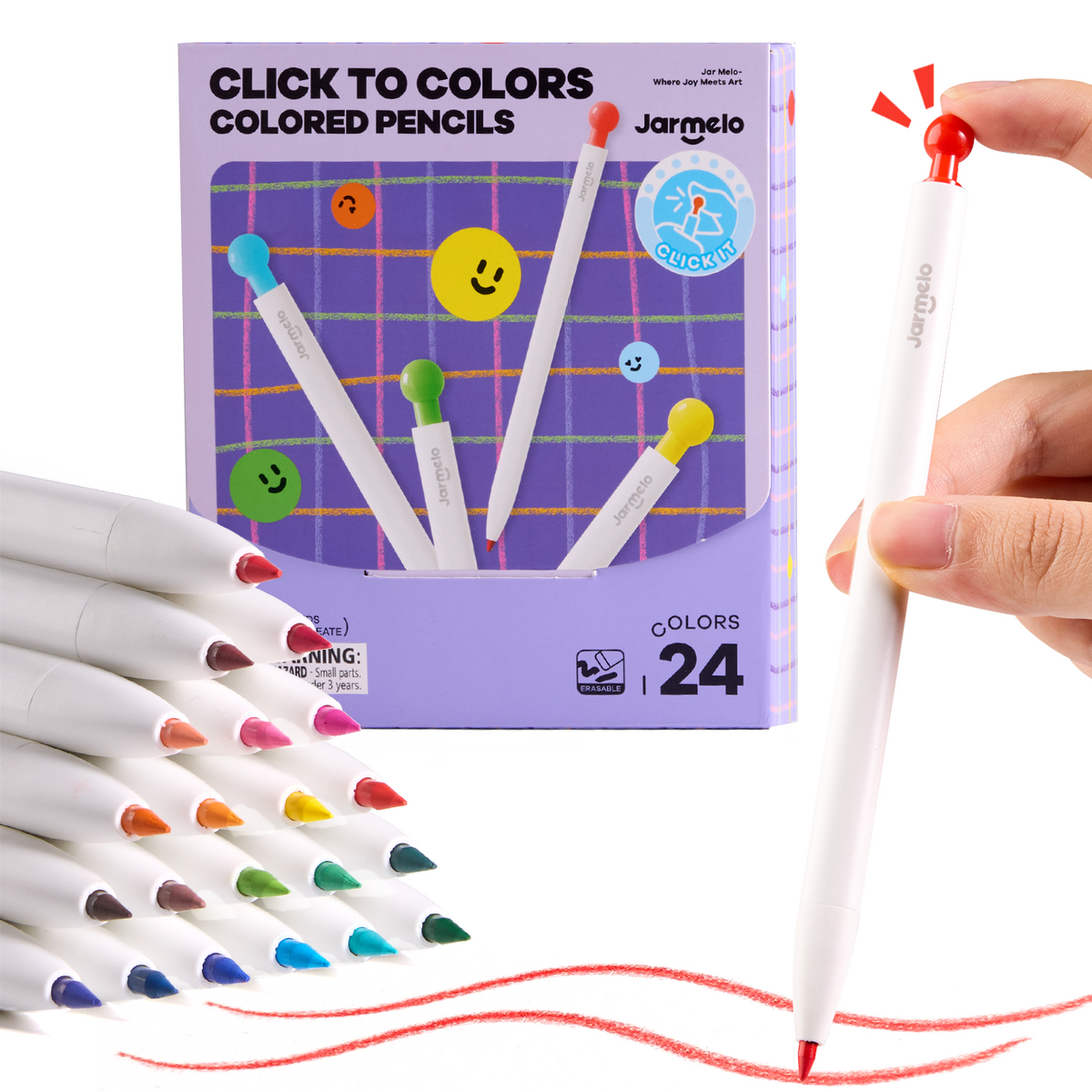 Jarmelo - Mechanical Colored Pencils (24 Ct.)