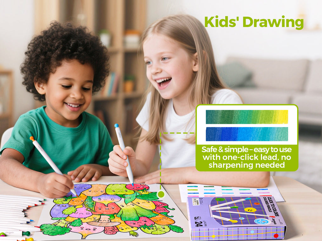 Jarmelo - Mechanical Colored Pencils (24 Ct.)