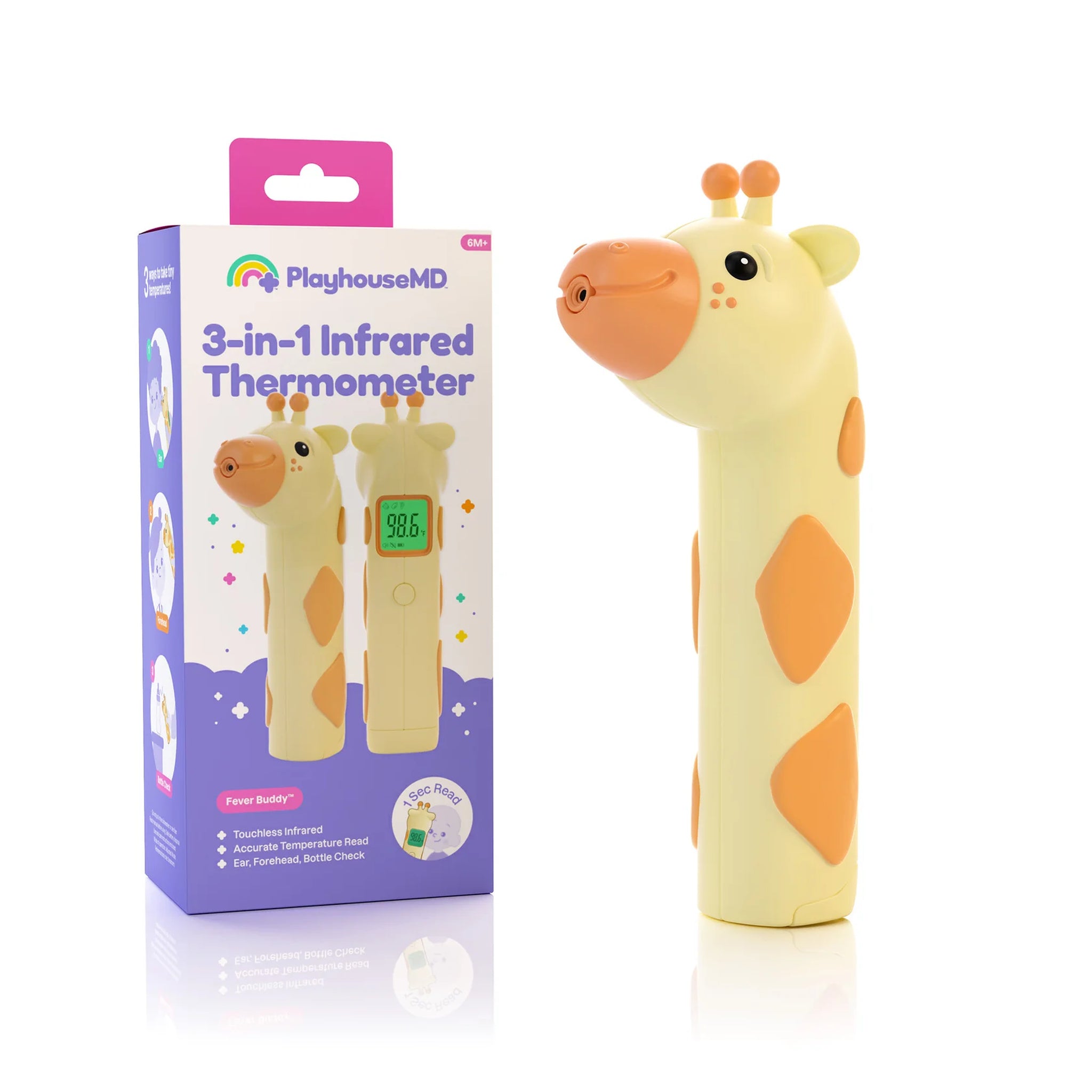 3-in-1 Infrared Thermometer for Kids & Adults - Jax the Giraffe (Copy)