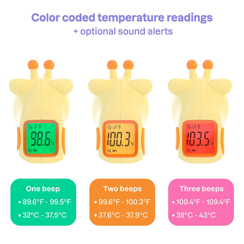 3-in-1 Infrared Thermometer for Kids & Adults - Jax the Giraffe (Copy)