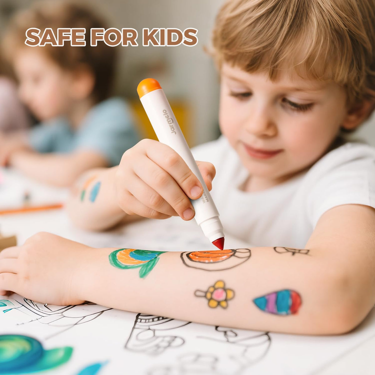 Jarmelo - Washable Markers for Kids Toddlers (36 Ct.)