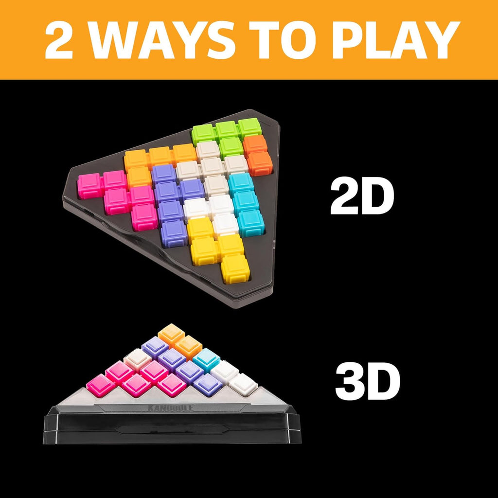 Kanoodle Pyramids - 3D Brain Teaser Puzzles for Kids