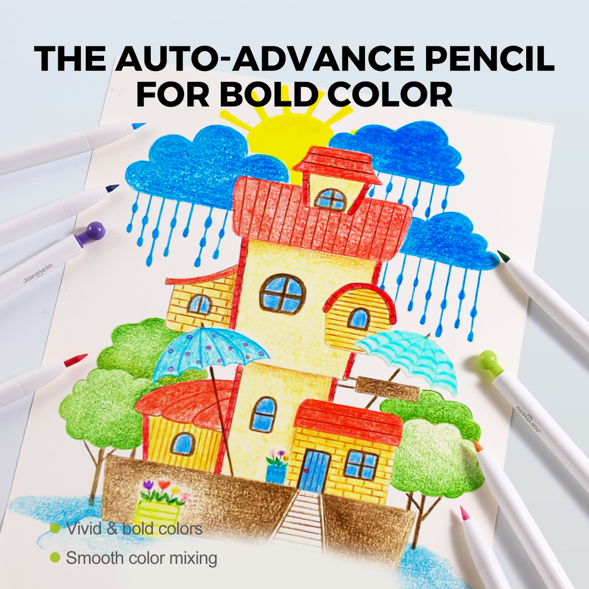 Jarmelo - Mechanical Colored Pencils (24 Ct.)