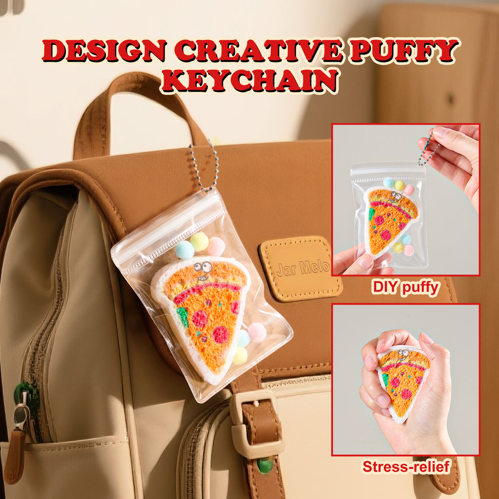 Jarmelo - Magic Puffy Pizza Puffy Drawing Kit