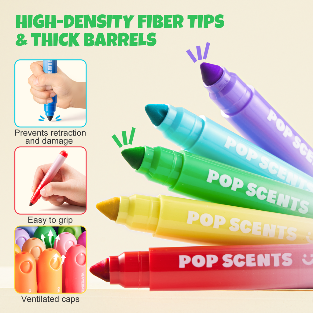 Jarmelo - Scented Washable Markers (24 Ct.)