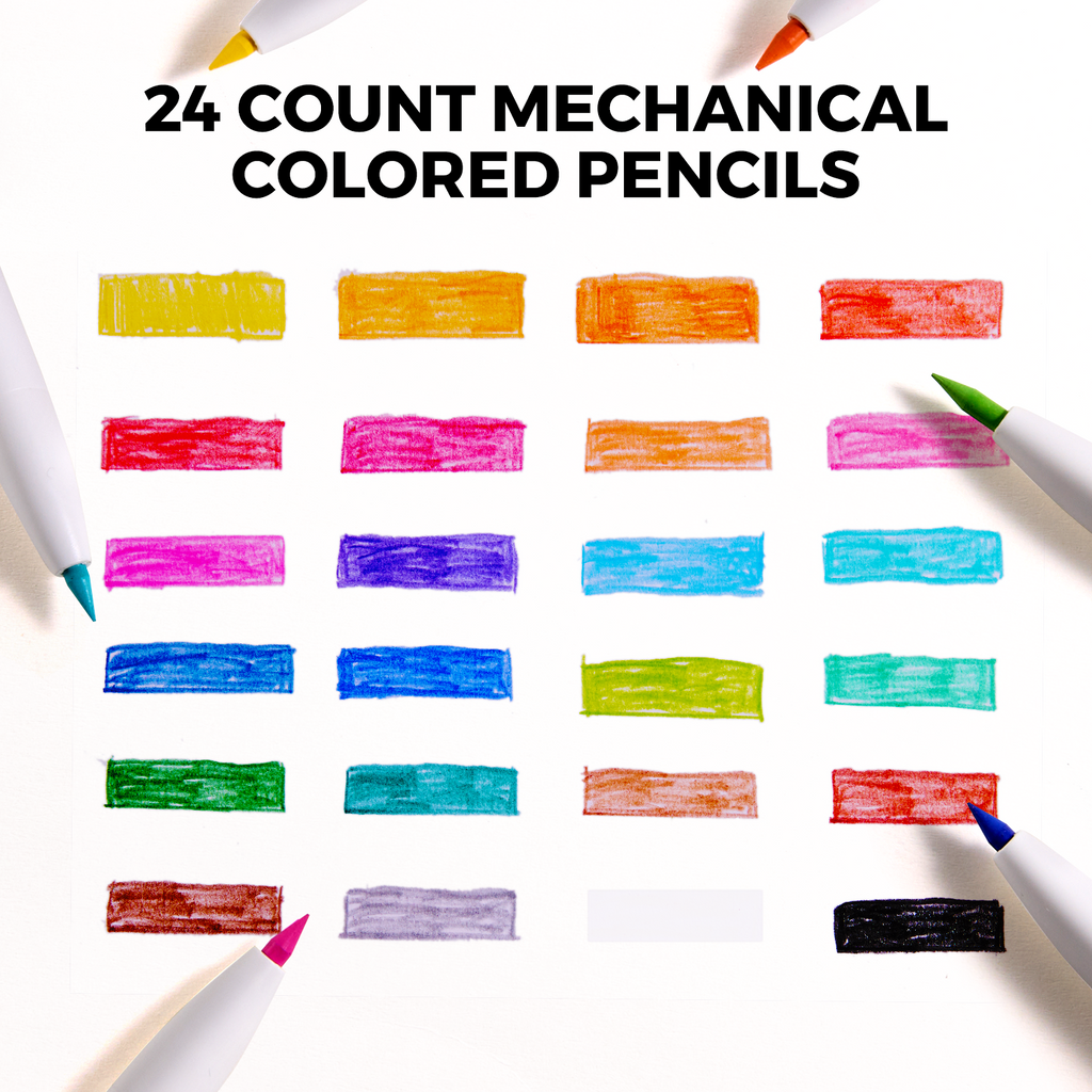 Jarmelo - Mechanical Colored Pencils (24 Ct.)