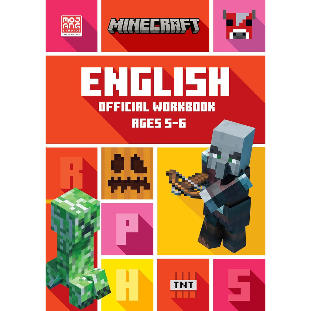 Minecraft - English Official Workbook - Age 5-6