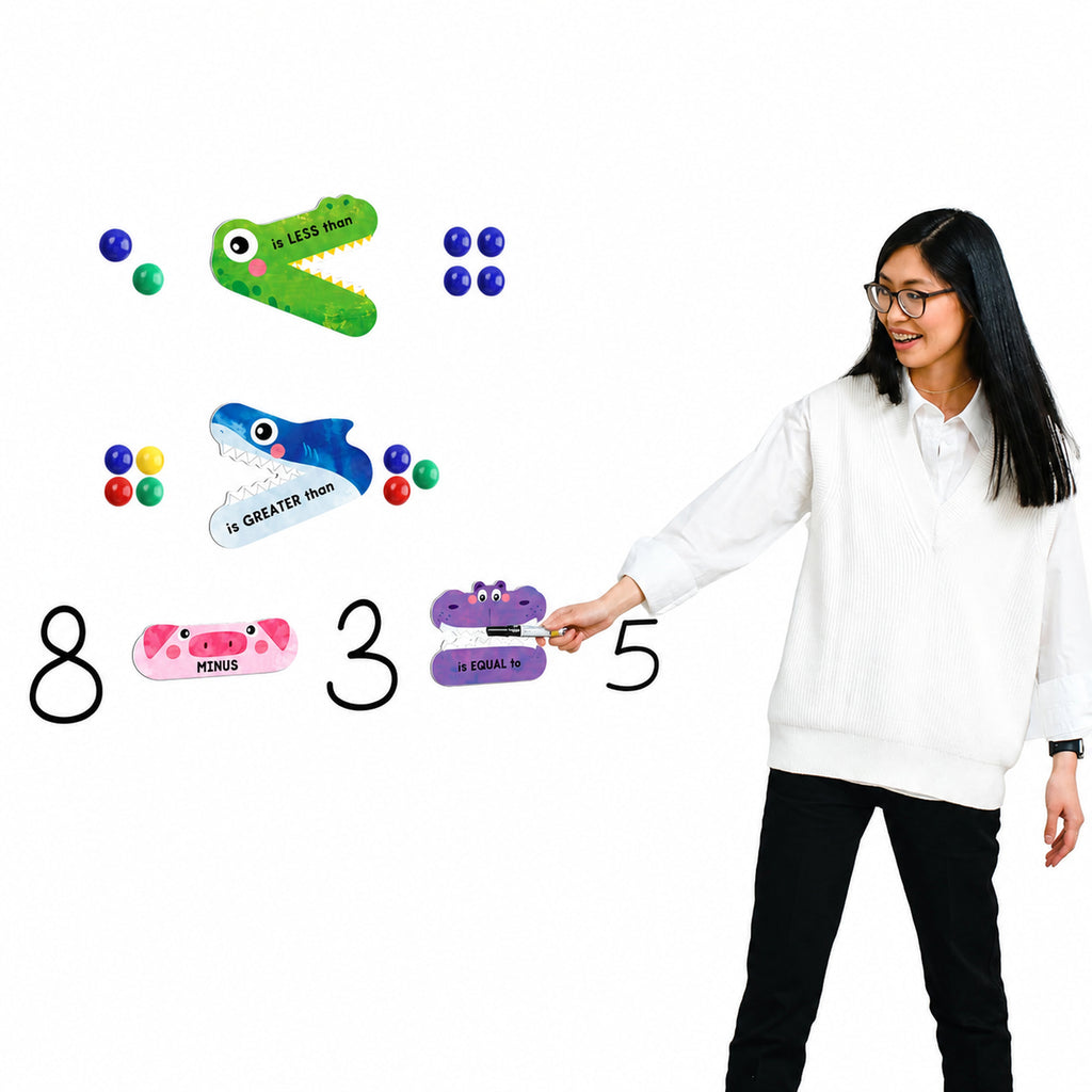 5 Magnetic Math Signs
