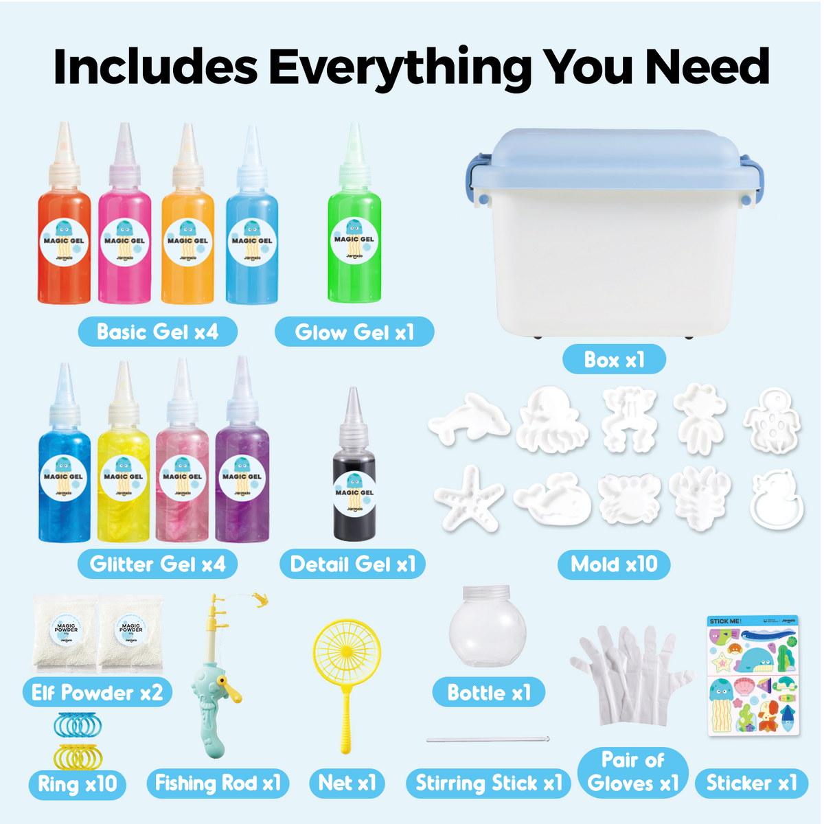 Jarmelo - Magic Water Elf Toy Kit