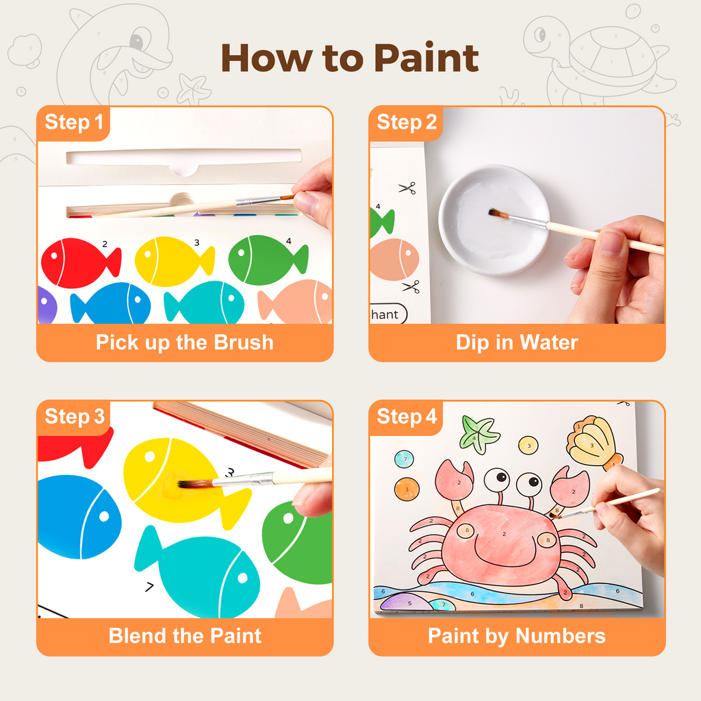 Jarmelo - Paint with Water Books - Sea Adventure
