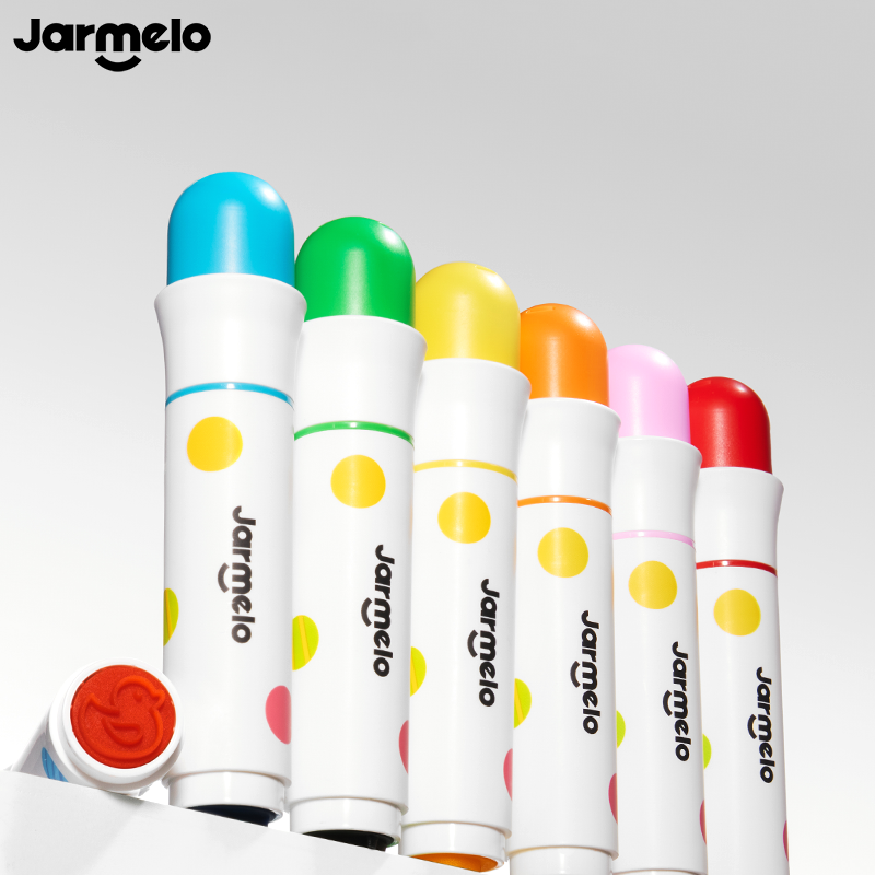 Jarmelo - Happy Stampers Washable Markers - (6 Ct.)
