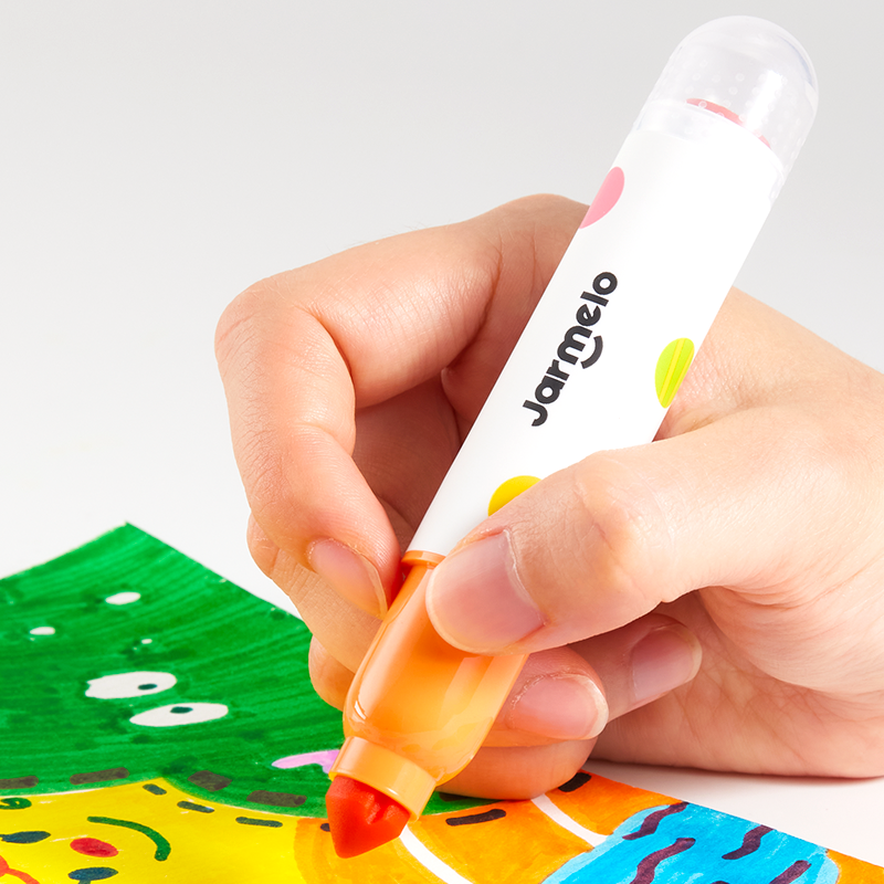 Jarmelo - Happy Stampers Washable Markers - (6 Ct.)
