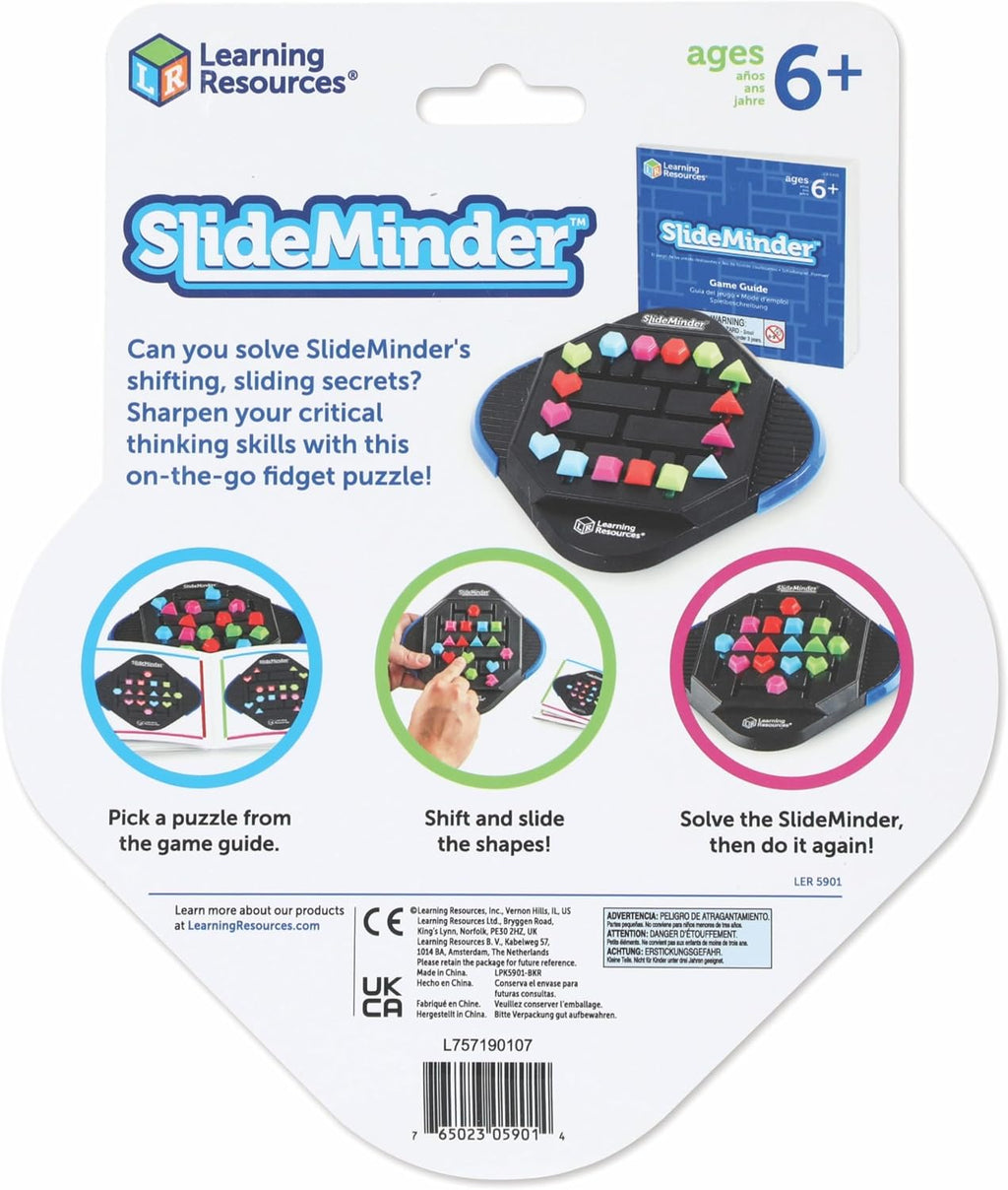 Learning Resources SlideMinder Brain Teaser Puzzle Game