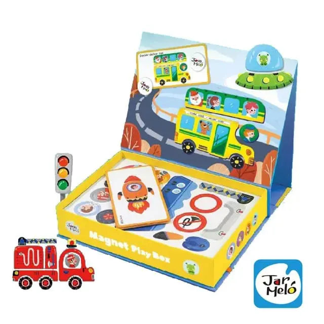 Jarmelo - Magnet Play Box - Things That Go