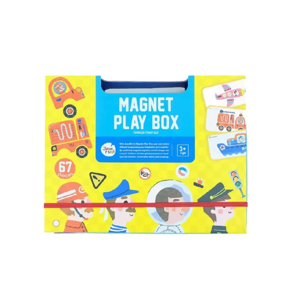 Jarmelo - Magnet Play Box - Things That Go