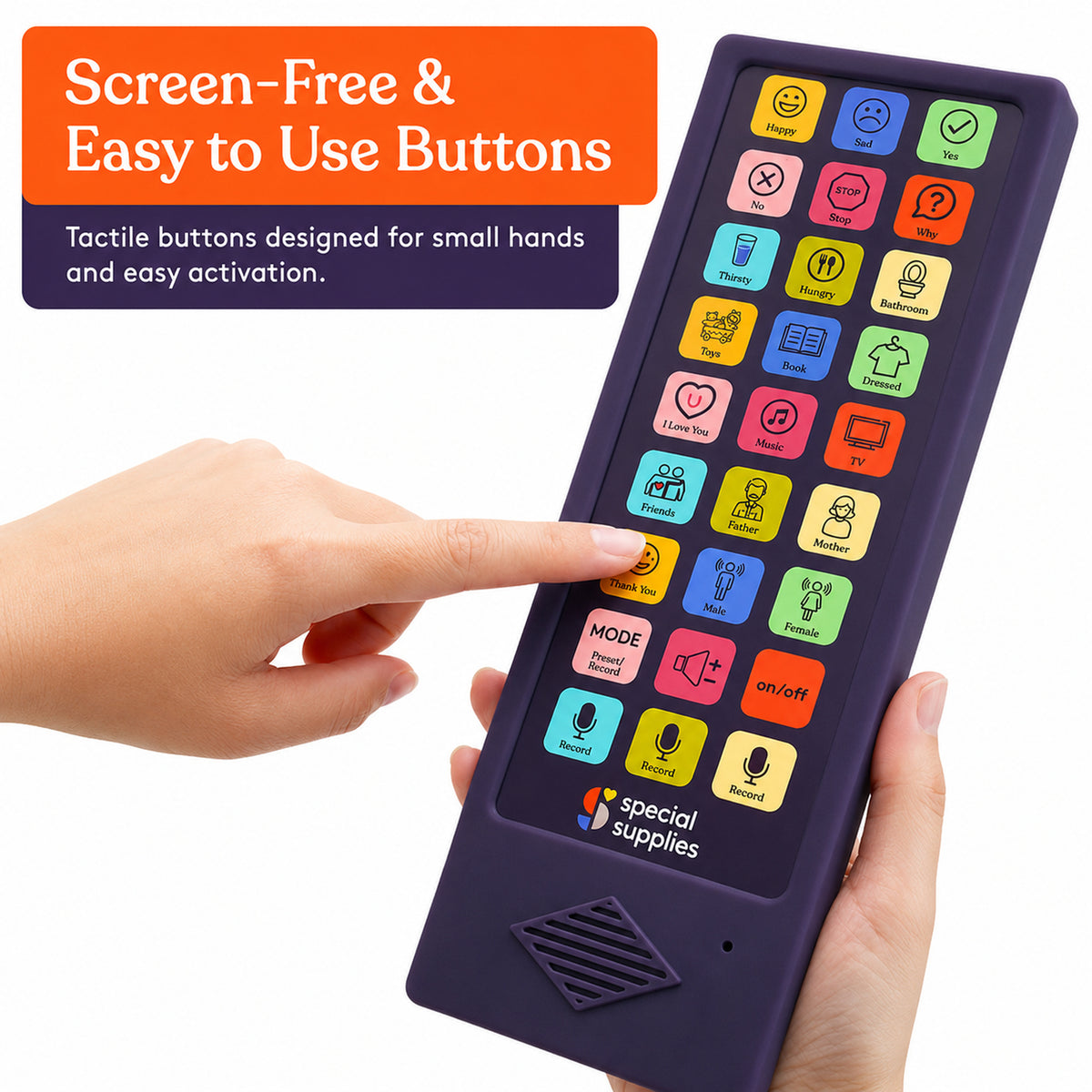 Special Supplies - AAC Communication Device for Speech Therapy