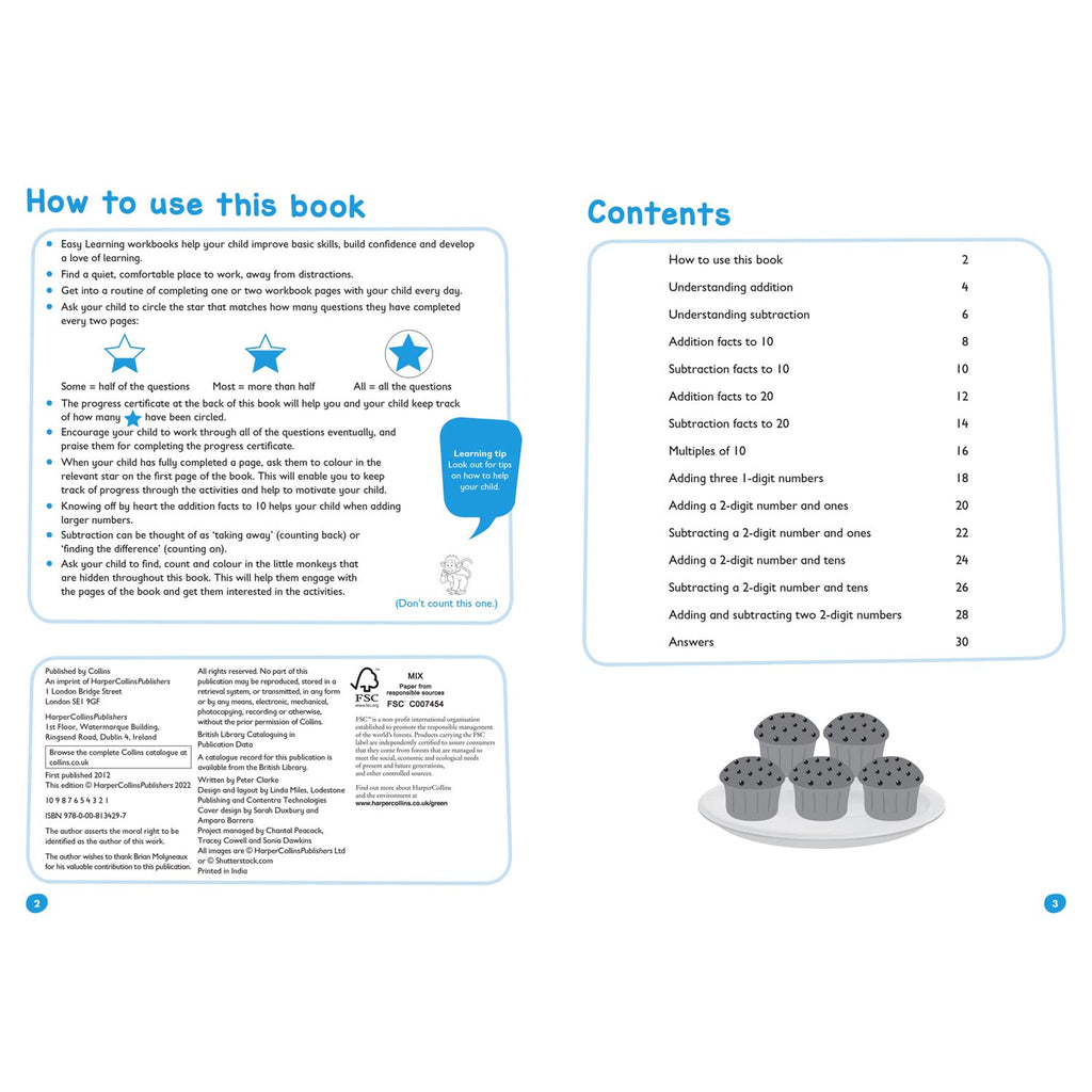 Collins - Addition and Subtraction Workbook Ages 5-7