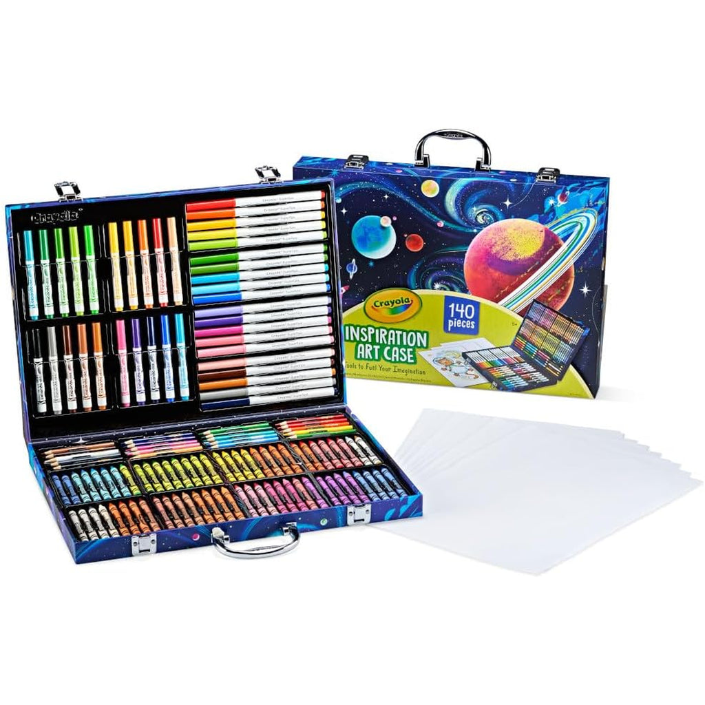 Crayola Inspiration Art Case: 140 Pieces, Art Set, Gifts for Kids