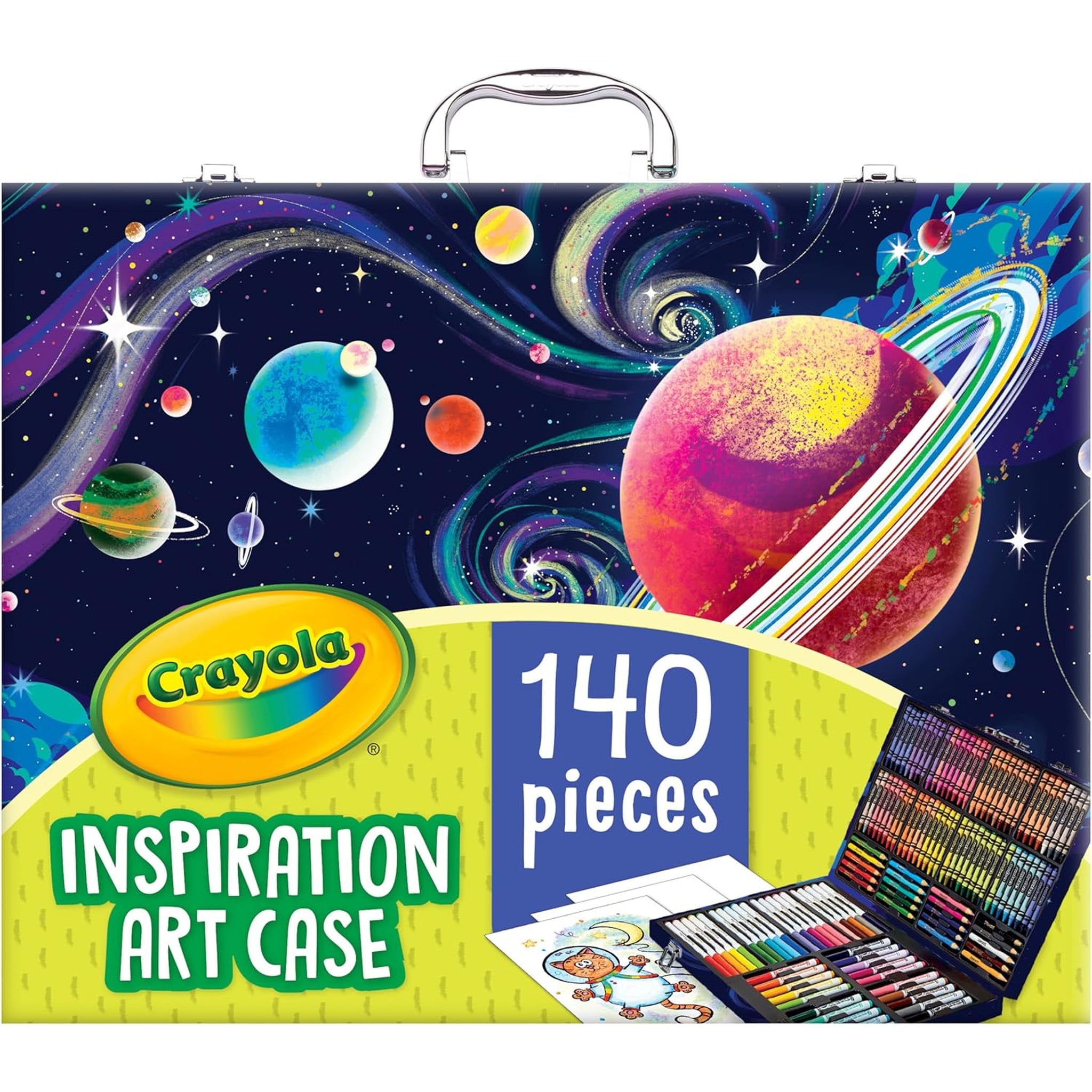 Crayola Inspiration Art Case: 140 Pieces, Art Set, Gifts for Kids