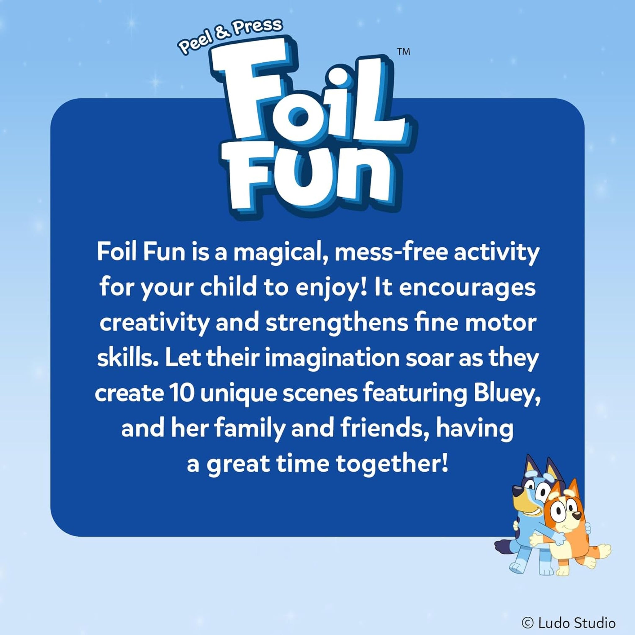 Foil Fun - Bluey