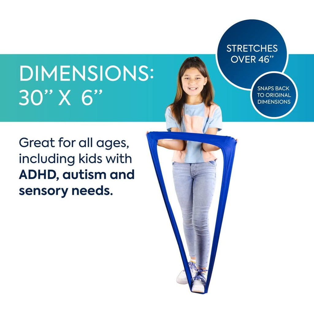 Stretch Band Focus Tool – 30” Resistance Band for Kids
