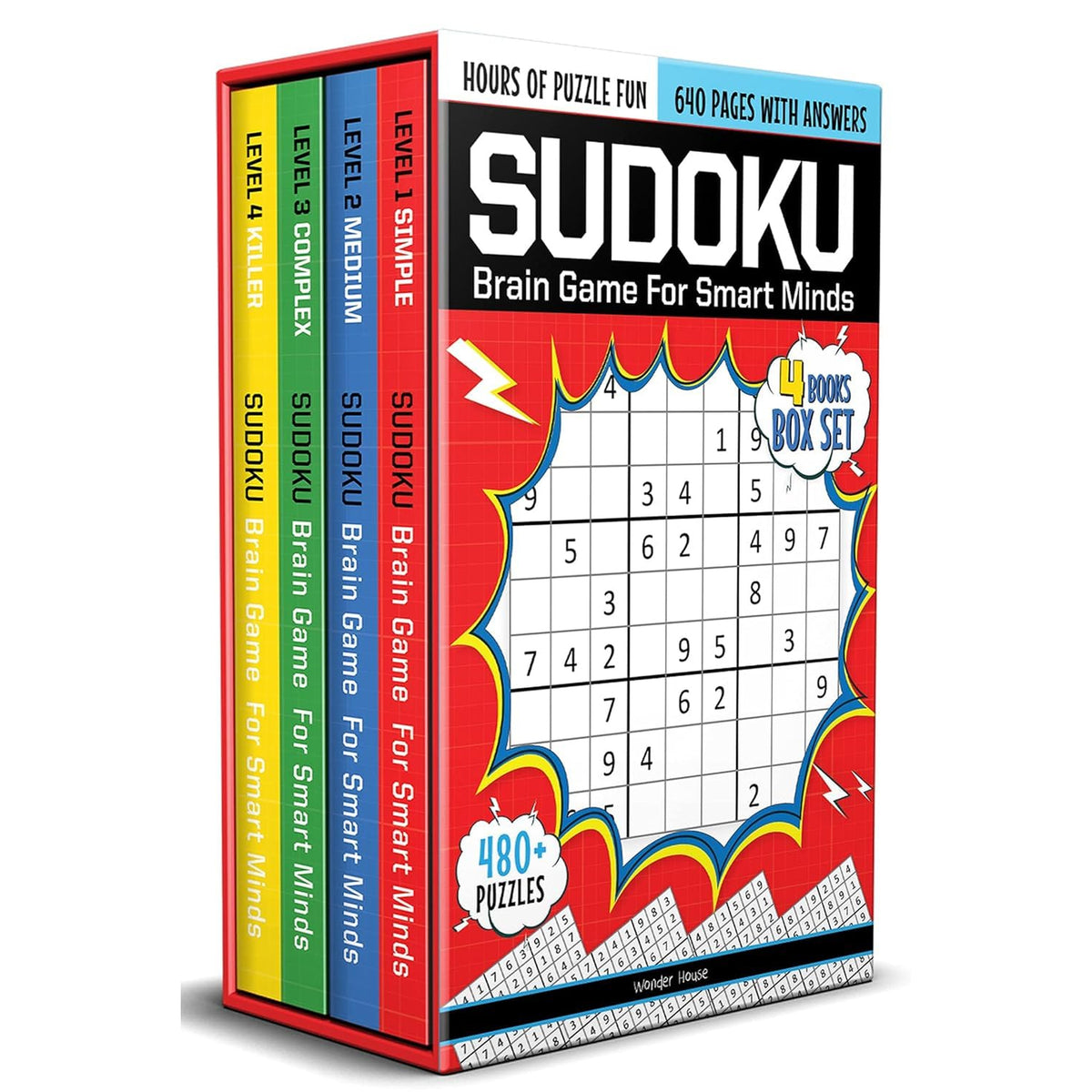 Brain Games For Smart Minds Box Set Of 4 Books