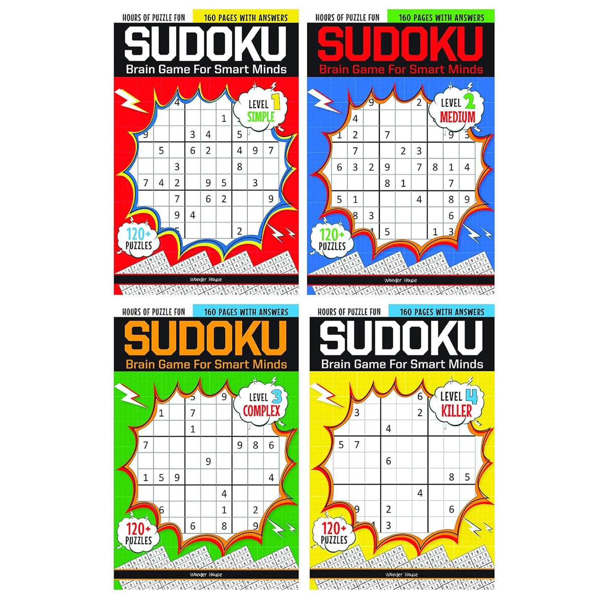Brain Games For Smart Minds Box Set Of 4 Books