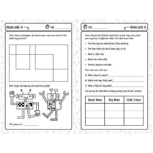 Brain Games for Clever Kids® 8 Year Olds