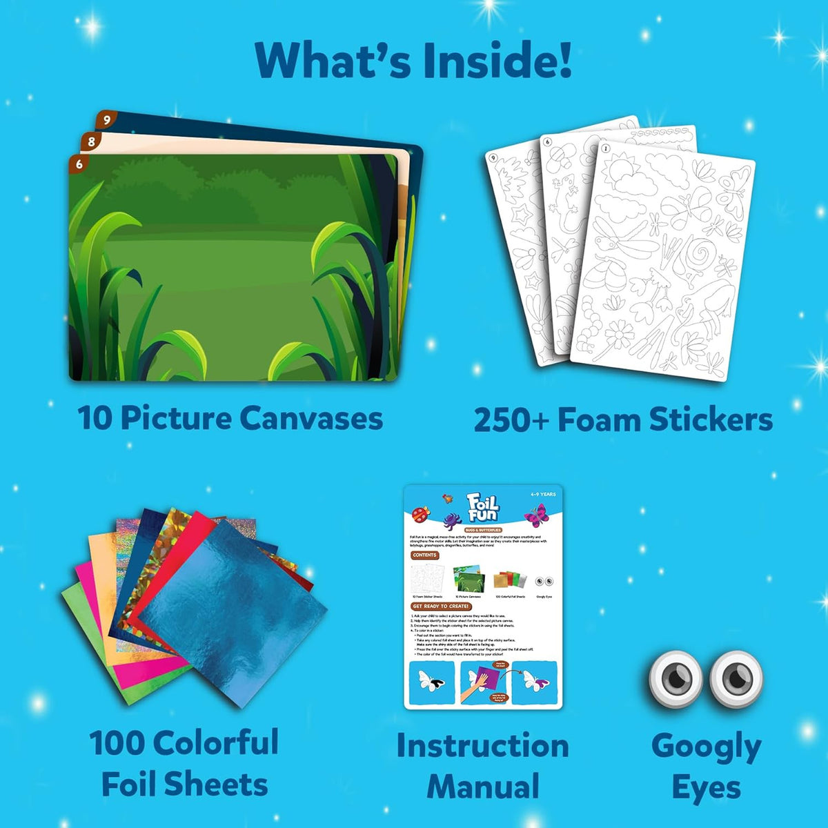Skillmatics - Foil Fun - Bugs & Butterflies