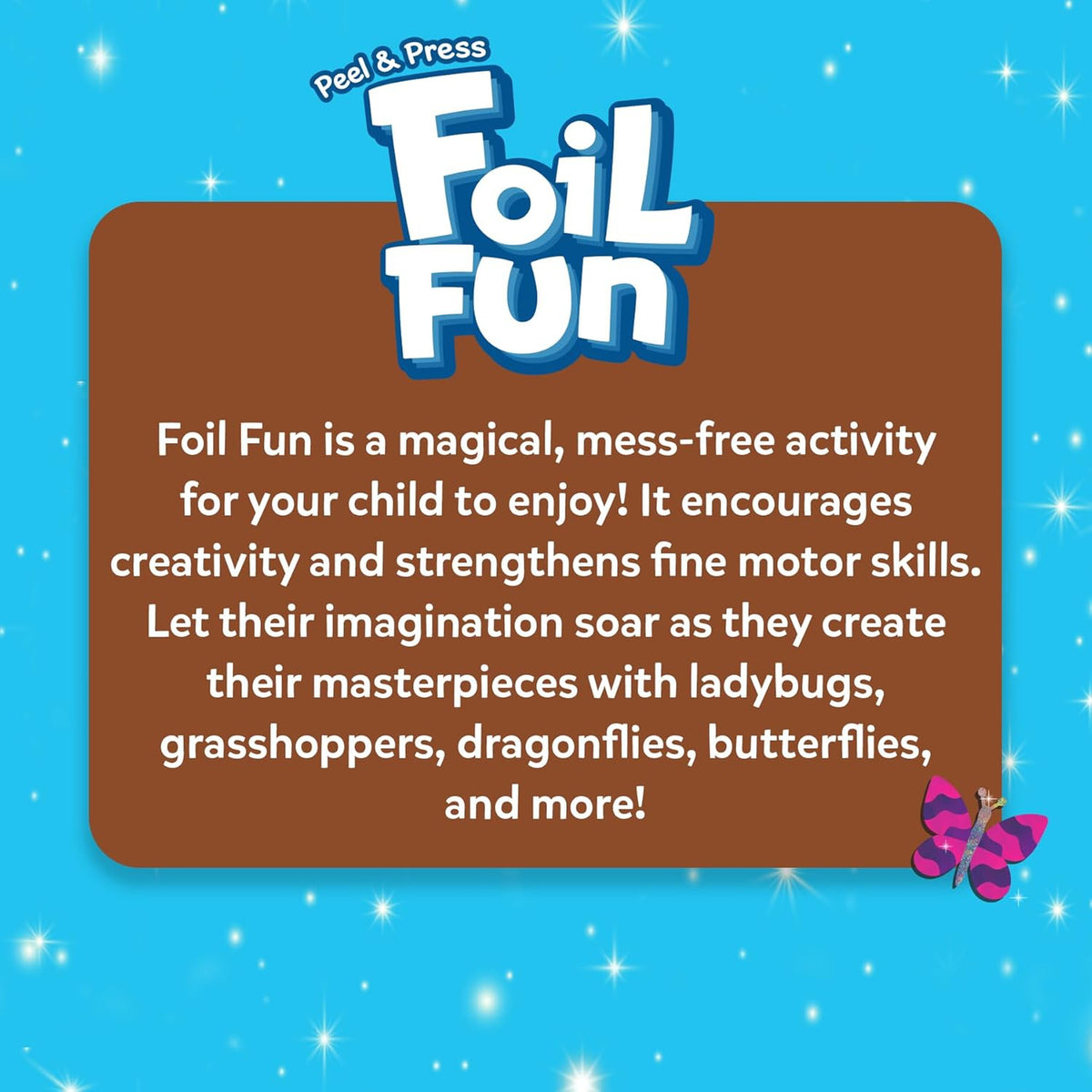 Skillmatics - Foil Fun - Bugs & Butterflies