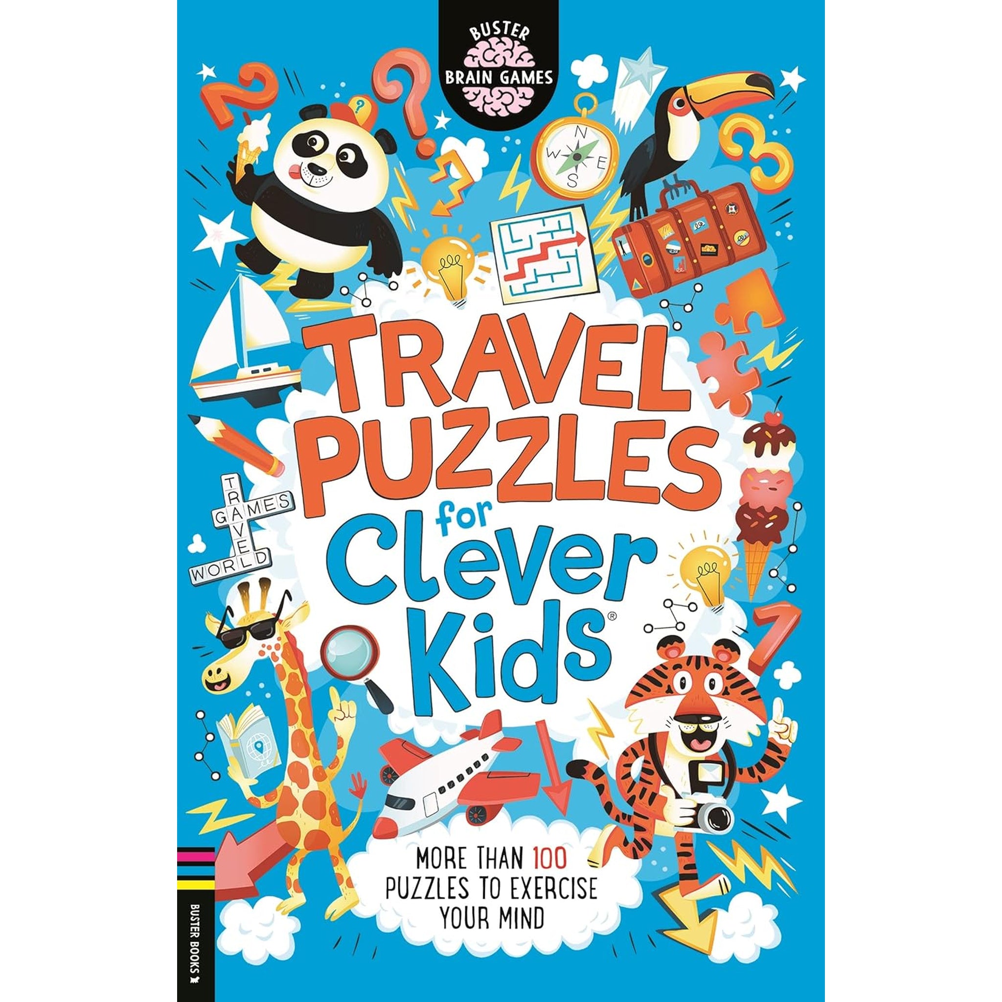 Buster Books Travel Puzzles for Clever Kids