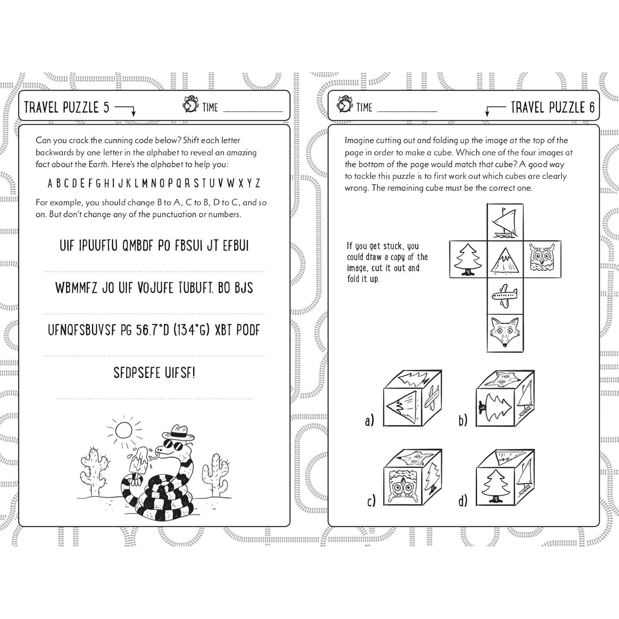 Buster Books Travel Puzzles for Clever Kids