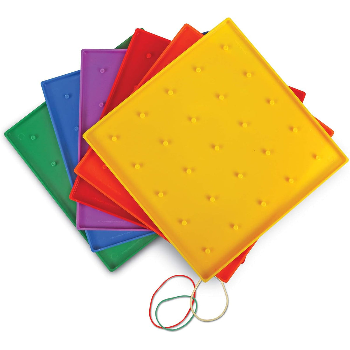 Classpack Geoboards, 7 Inches, Set of 10