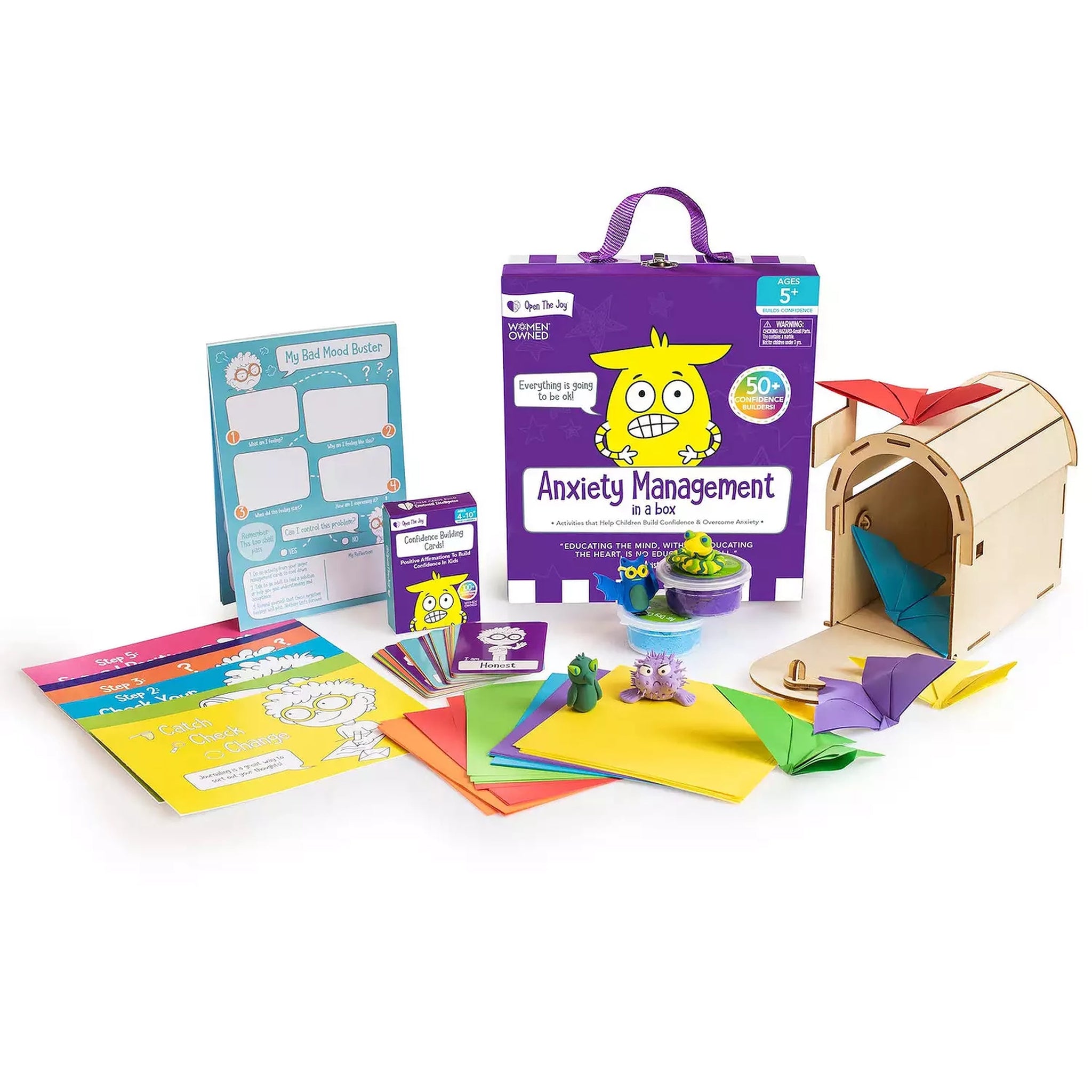 Colorful Anxiety Management Box