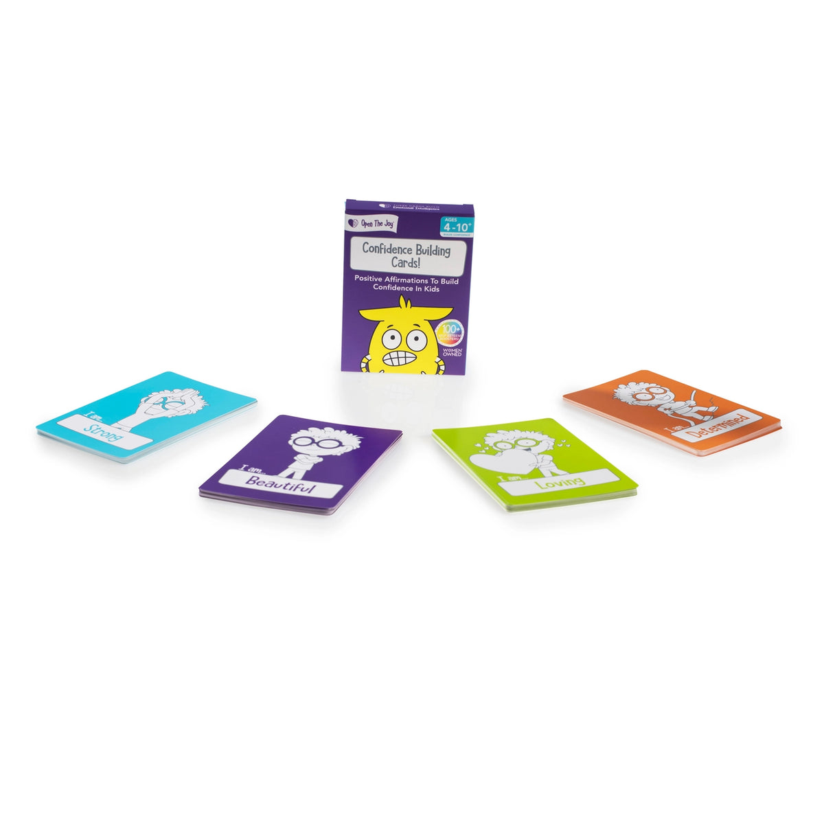 Colorful Confidence Booster Cards