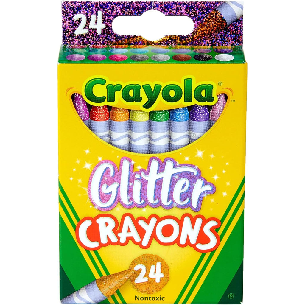 Crayola - Glitter Crayons (24 Ct.)