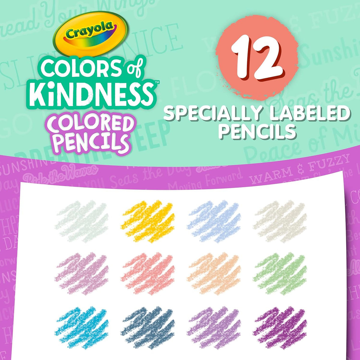 Crayola - Colors of Kindness - Colored Pencils (12 Ct)