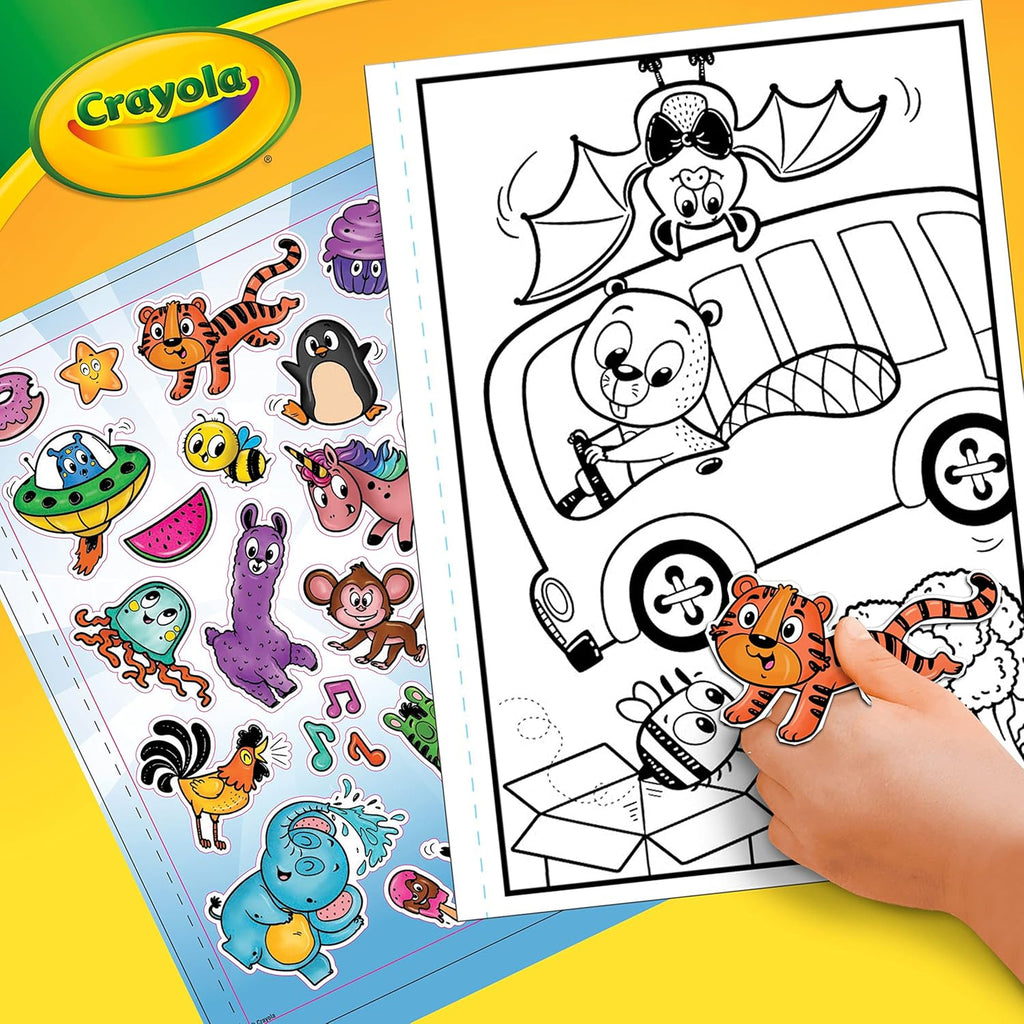 Crayola - Coloring Book, AlphaPets (96 Pages)