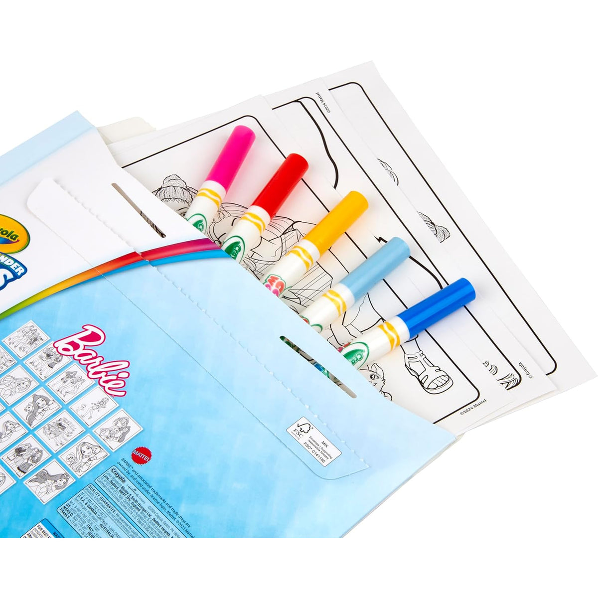 Crayola Barbie Color Wonder Coloring Set