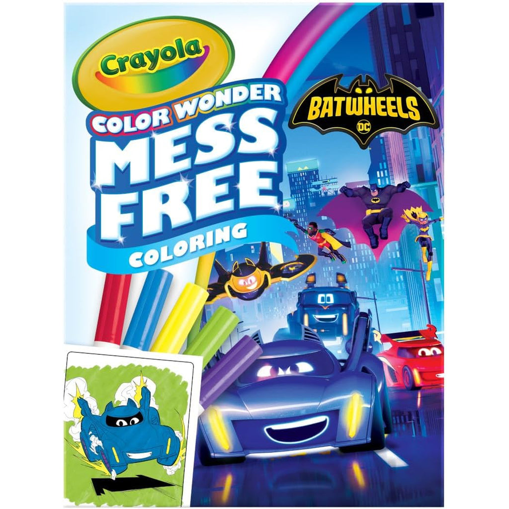 Crayola Batwheels Color Wonder Activity Set