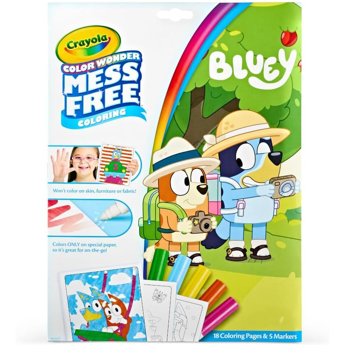Crayola Bluey Color Wonder Coloring Set