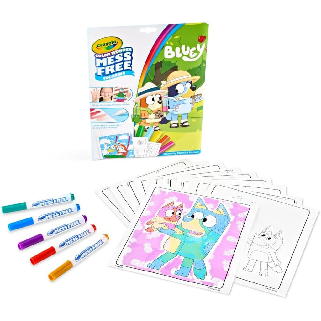 Crayola Bluey Color Wonder Coloring Set