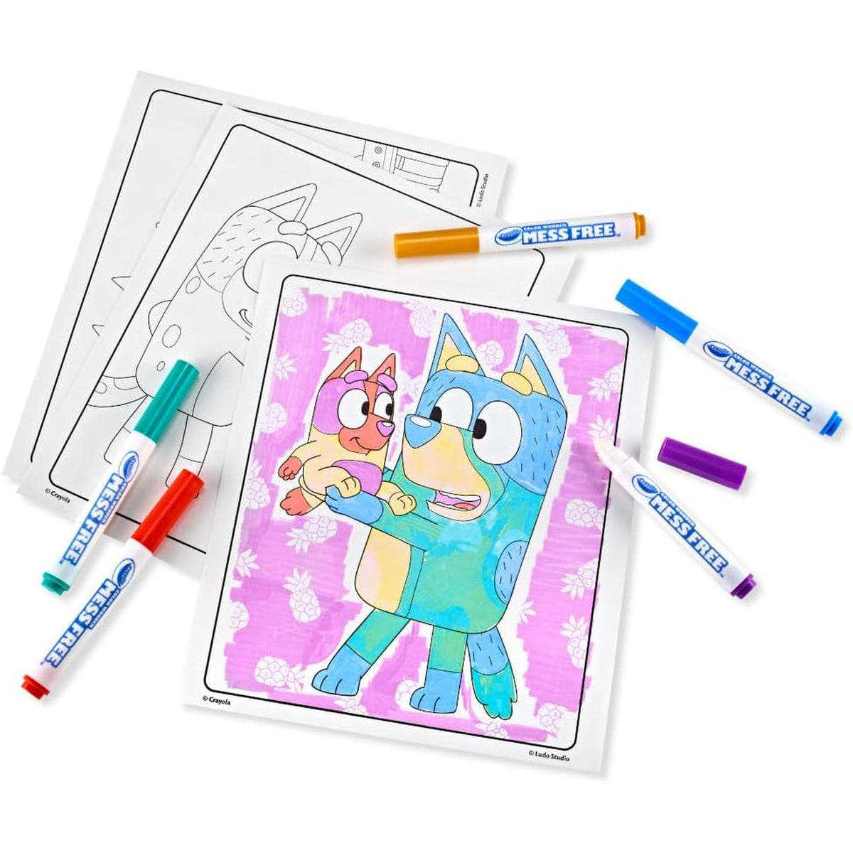 Crayola Bluey Color Wonder Coloring Set